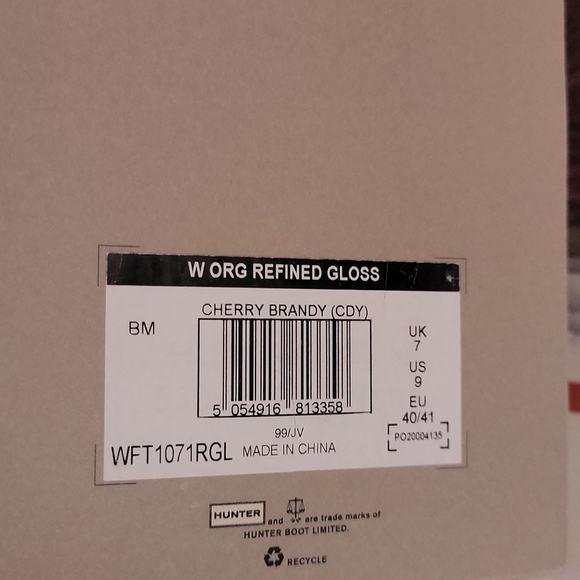 Hunter Knee High waterproof boots. - Picture 11 of 12